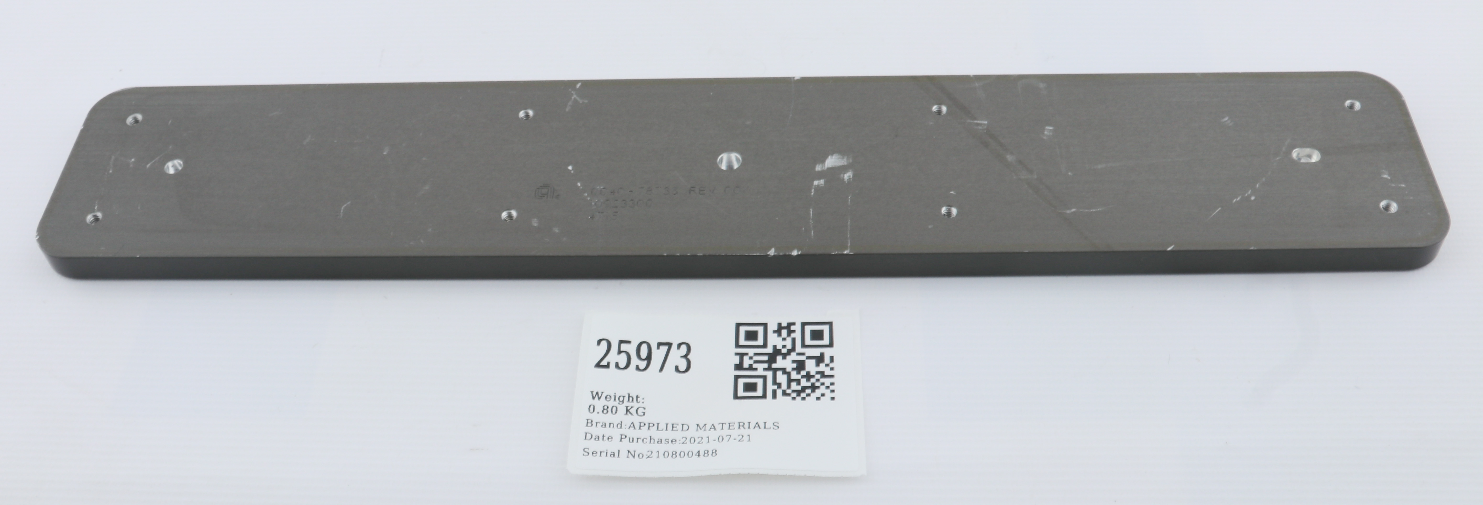 25973 APPLIED MATERIALS PLT CHEMRAZ FACE SEAL ANOD PR SLITVALV